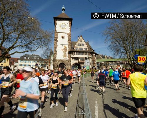 MEIN FREIBURG MARATHON eröffnet am 8. April die Laufsaison der großen Städtemarathons.