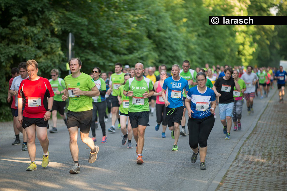 DEE-AOK Firmenlauf Stuttgart am 9. Mai 2018