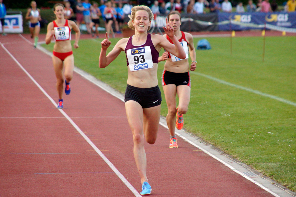 Deutsche 10.000 Meter-Meisterschaften in Pliezhausen am 12. Mai 2018