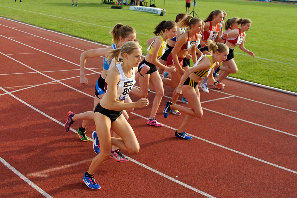 Deutsche 10.000 Meter-Meisterschaften in Pliezhausen am 12. Mai 2018
