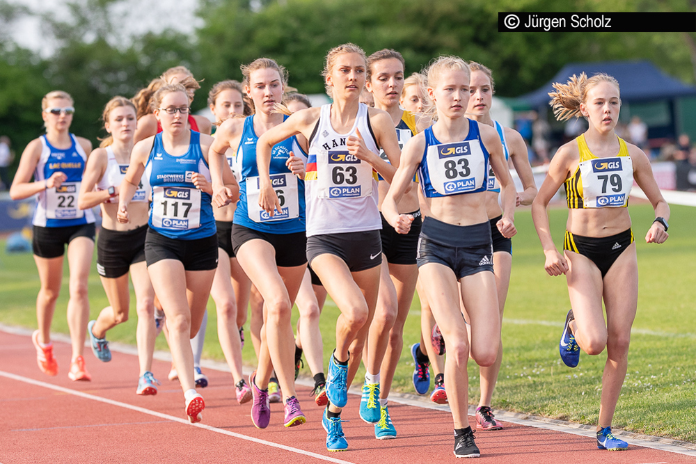 Deutsche 10.000 Meter-Meisterschaften in Pliezhausen am 12. Mai 2018