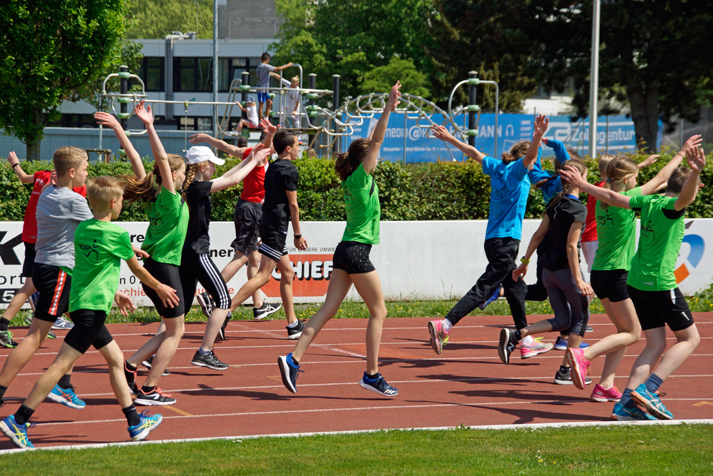 Team-Hochsprung-Cup am 5. Mai 2018 in Winnenden