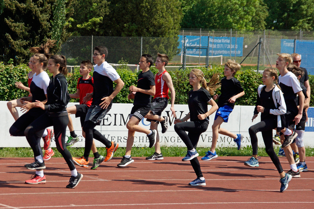 Team-Hochsprung-Cup am 5. Mai 2018 in Winnenden