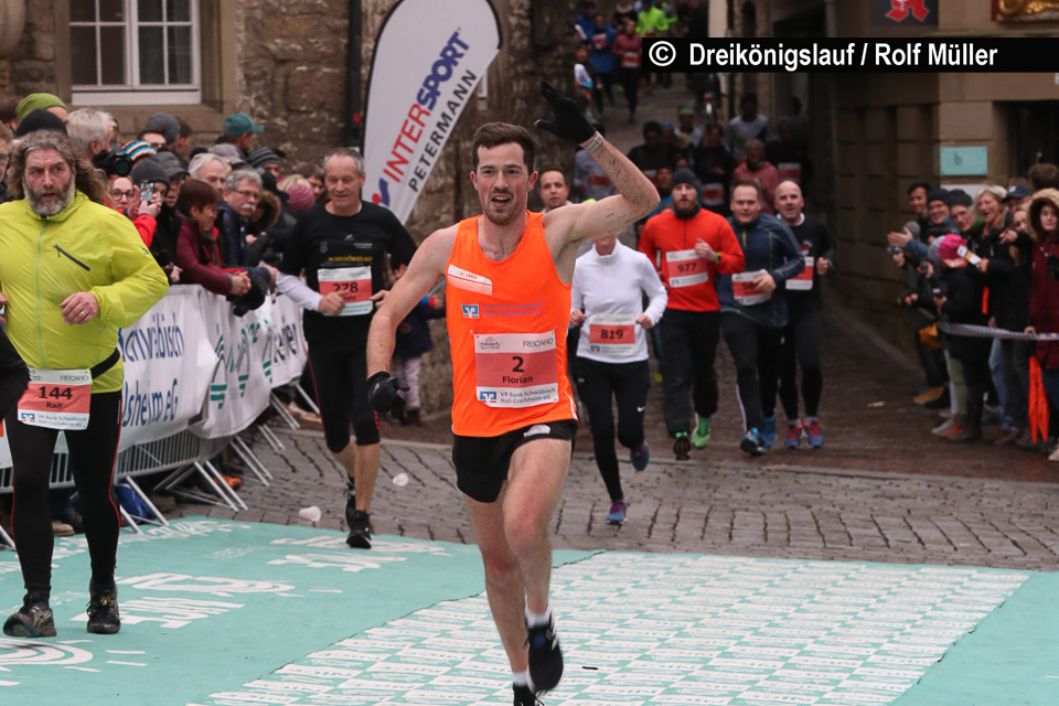 Schwäbisch Haller Dreikönigslauf am 6. Januar 2019
