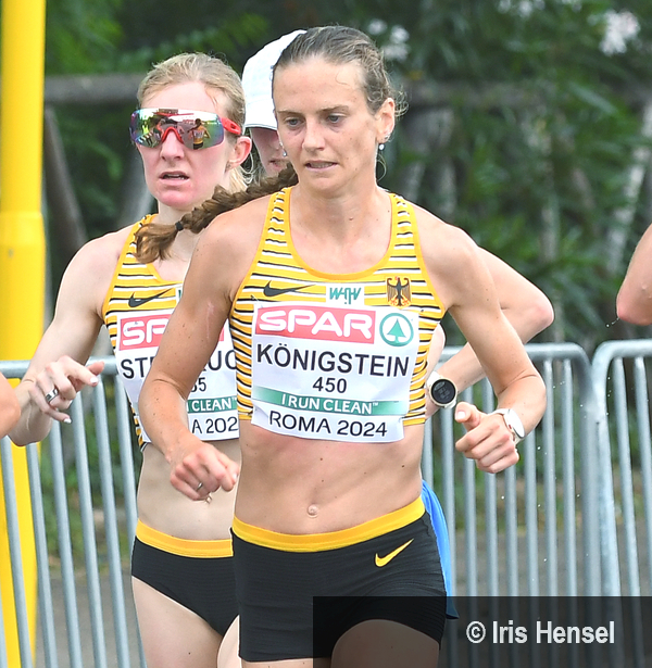 EM Rom Tag 3 | Fabienne Königstein läuft im Team zu Silber 