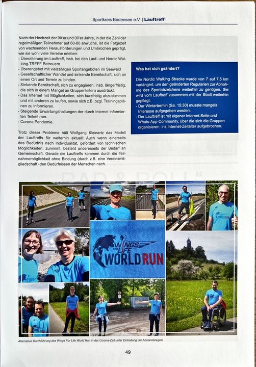 50 Jahre Lauftreff Friedrichshafen