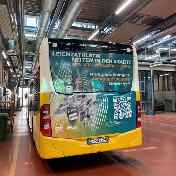 Spot the Bus: Das WGV Leichtathletik-Festival fährt durch Stuttgart