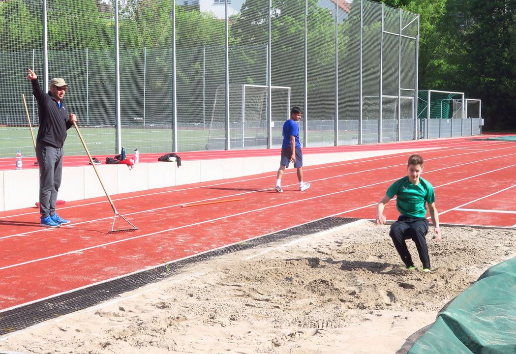 ... und in der Sandgrube