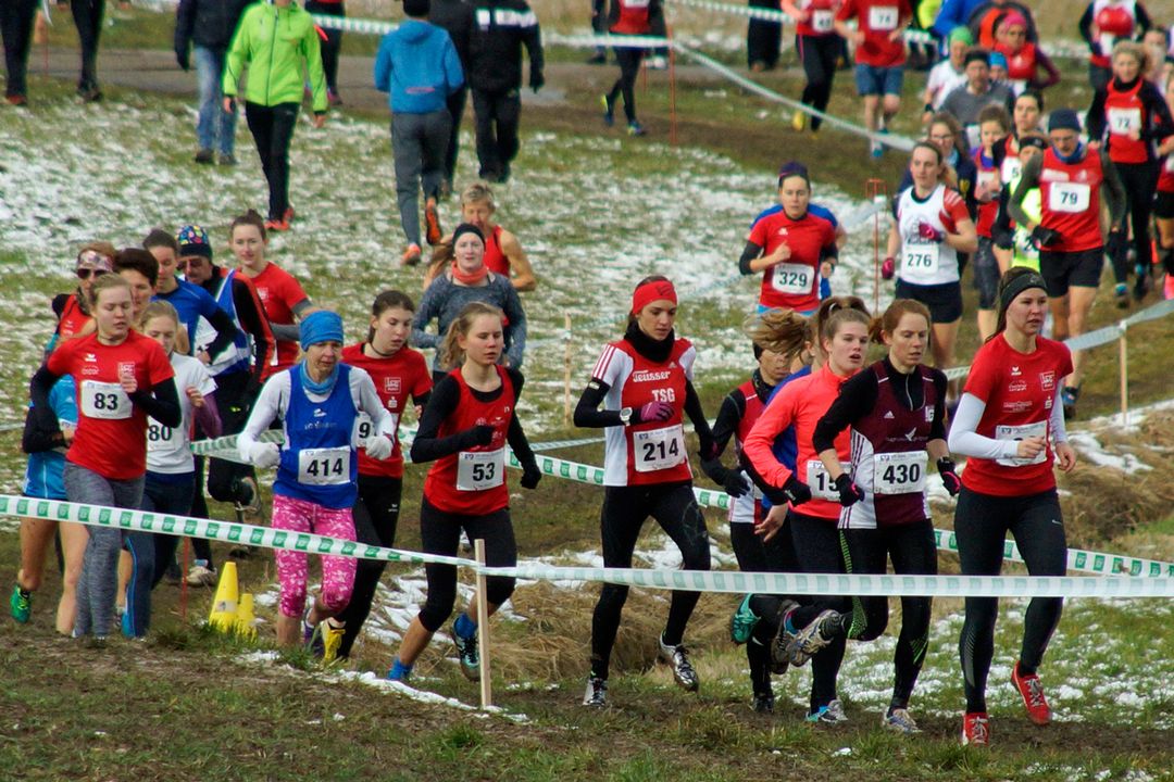 Baden-Württembergische Crossmeisterschaften in Essingen am 3. Februar 2018