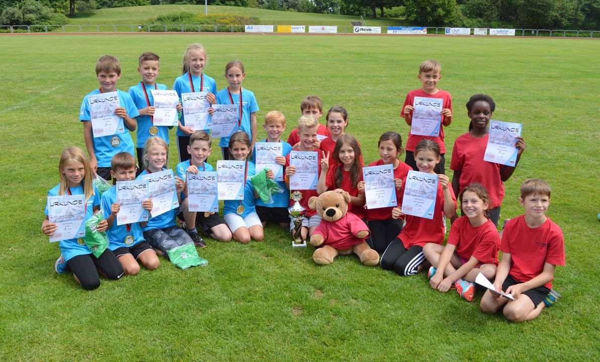 WLV Pokal Kinderleichtathletik: Zwei Sieger in Tailfingen