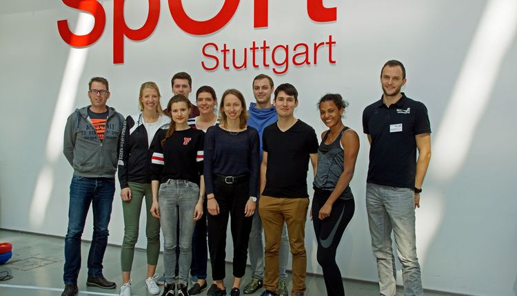 Stadionsprecher in den Startlöchern