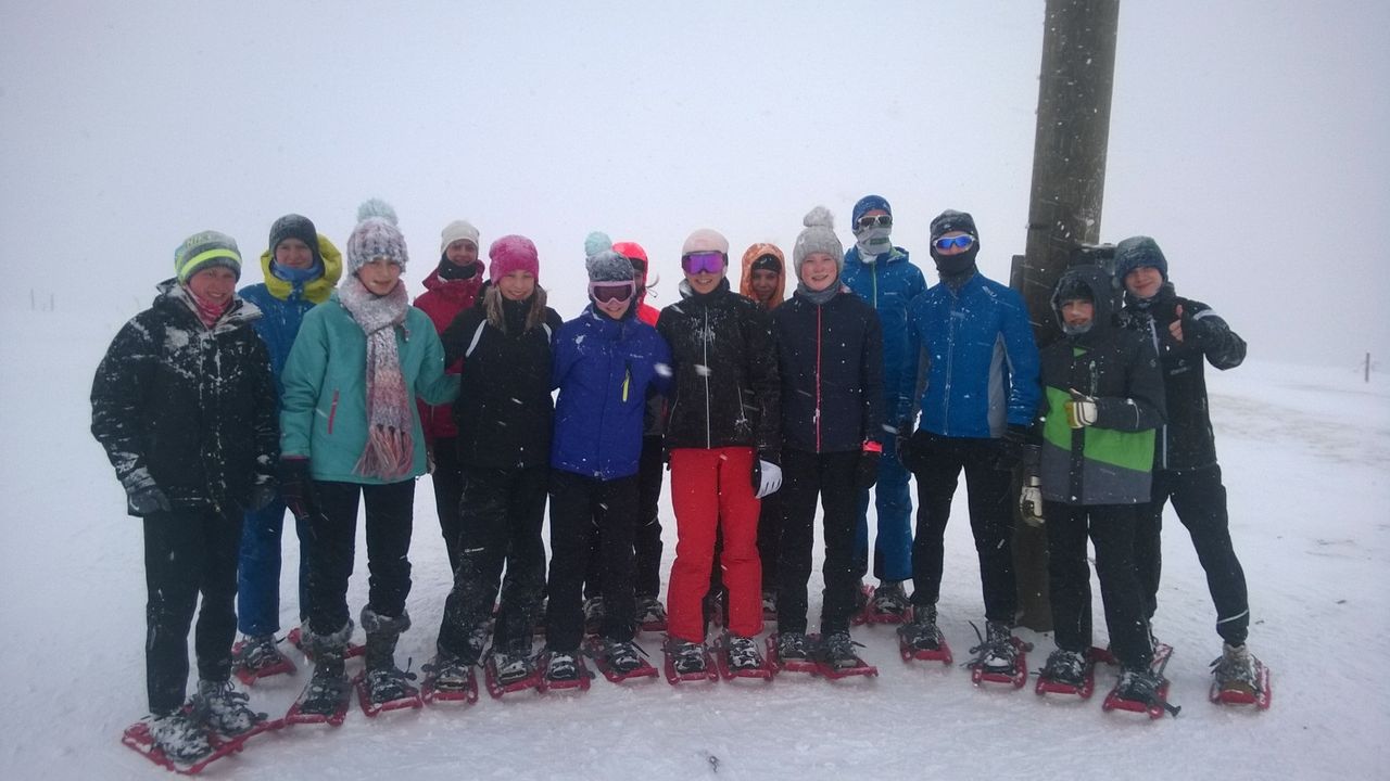 Nachwuchsläufer im Schnee - Kaderlehrgang am Herzogenhorn