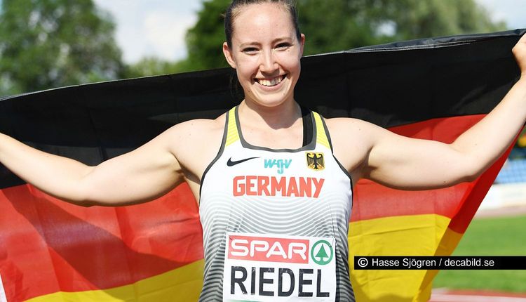 U23-EM Tag 3: Lea Riedel überrascht nach Riesensteigerung mit Kugelstoß-Silber