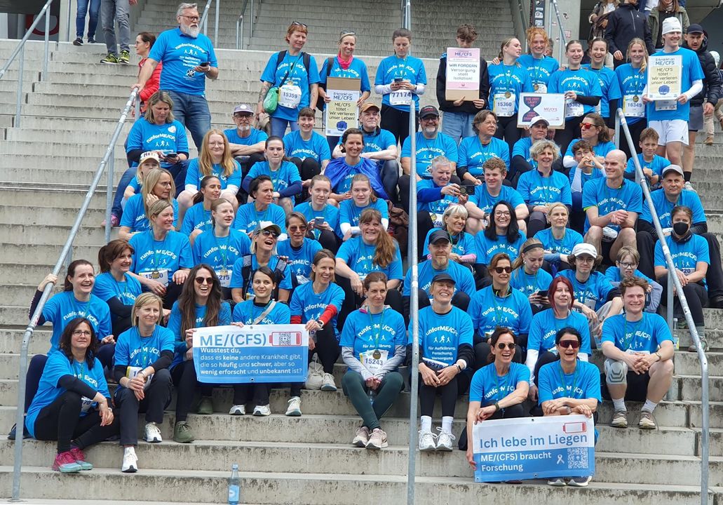 Laufgruppe run for ME/CFS beim 33. Stuttgart-Lauf