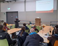 Frisch war's beim morgendlichen Theorieeinstieg