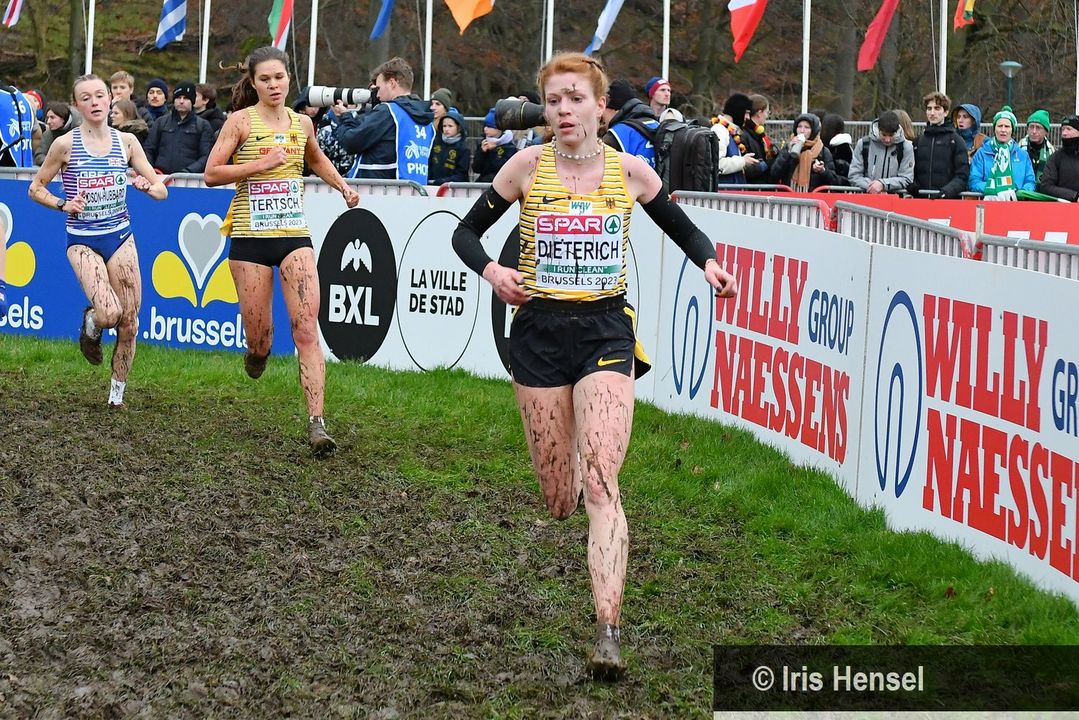Cross-EM 2023 Brüssel: Zweimal Team-Silber für DLV-Nachwuchsläuferinnen
