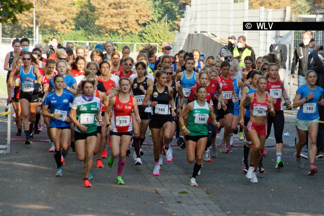 Baden-Württembergische Straßenlaufmeisterschaften 10 Kilometer am 10. Oktober 2021 in Heilbronn