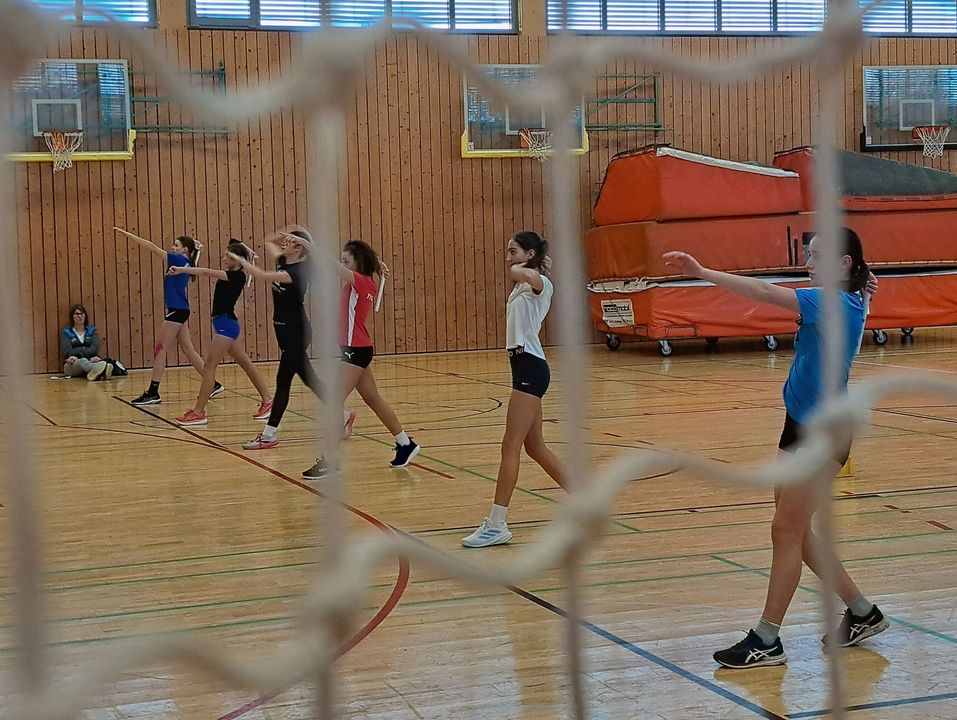 Würfe hinter dem Sicherheitsnetz