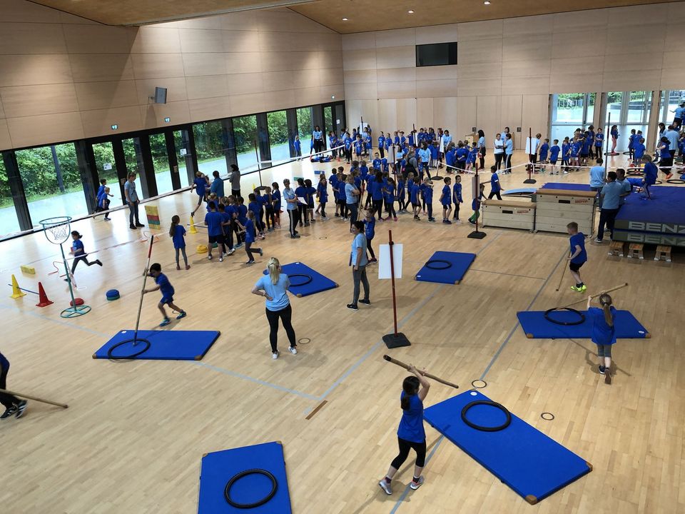 Indoor und Outdoor – WLV Kinderleicht-Athletik VOR ORT sorgt überall für Spaß
