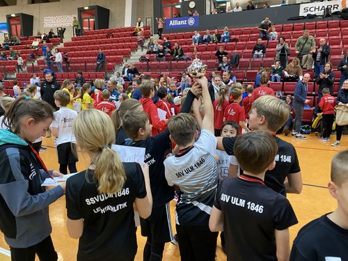 WLV Pokal Kinderleichtathletik: Doppelsieg für den SSV Ulm 1846