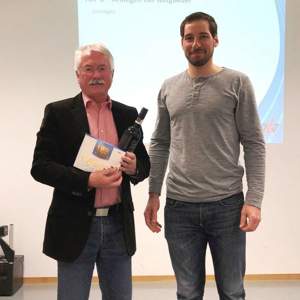 Oliver Krebs einstimmig als Jugendwart wiedergewählt