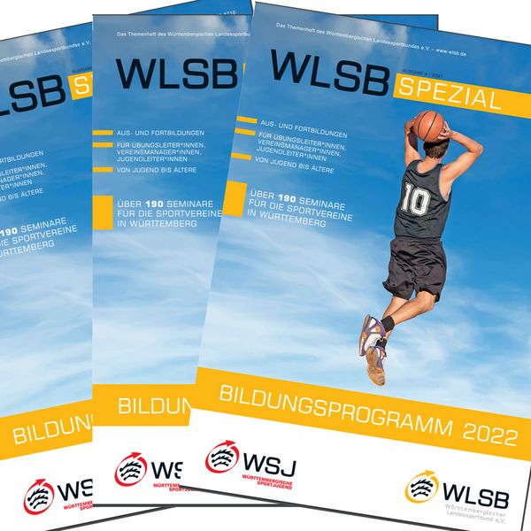 Das WLSB Bildungsprogramm 2022 ist da