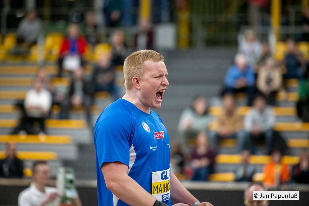 DM Halle Dortmund | Kugelstoß-Dominanz aus BW
