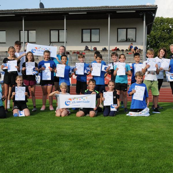 Ergebnisse der VR-Talentiade Speed Kids online