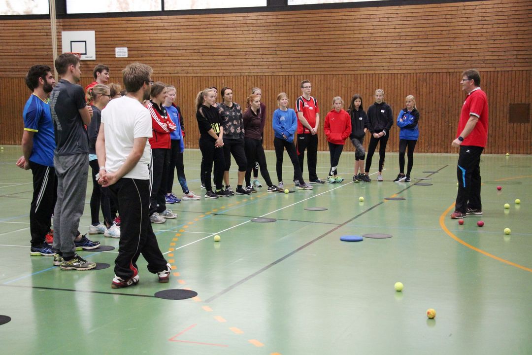 Laufen, Sprinten und Werfen in Meckenbeuren	
