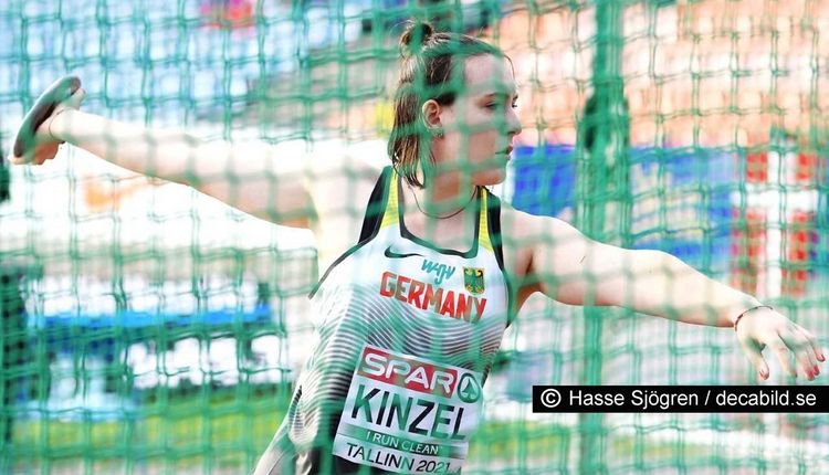 U23-EM Tag 2: Antonia Kinzel im Regen von Tallinn Sechste mit dem Diskus