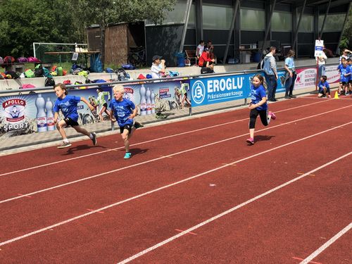 WLV Kinderleichtathletik VOR ORT und VR-Talentiade im Ernwiesenstadion - „Volles Haus“ mit rund 750 Kindern bei der Premiere der Doppelveranstaltung