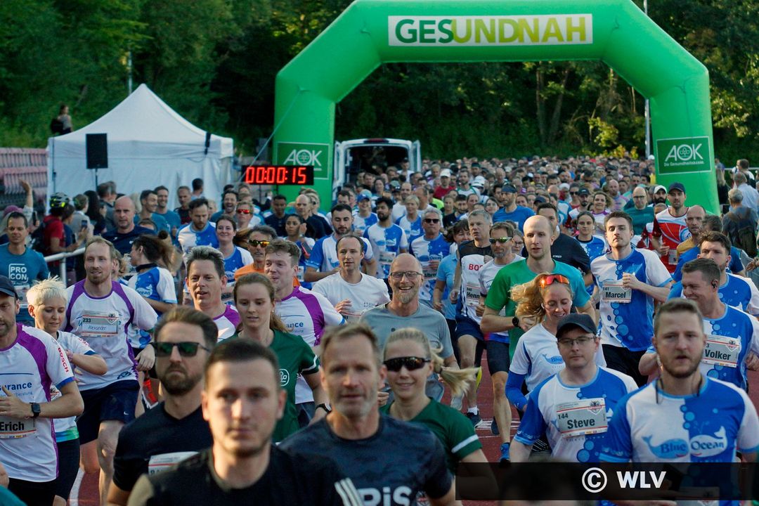 8. AOK Firmenlauf Feuerbach begeistert mit vielen Firmen am Start und prominenter Unterstützung