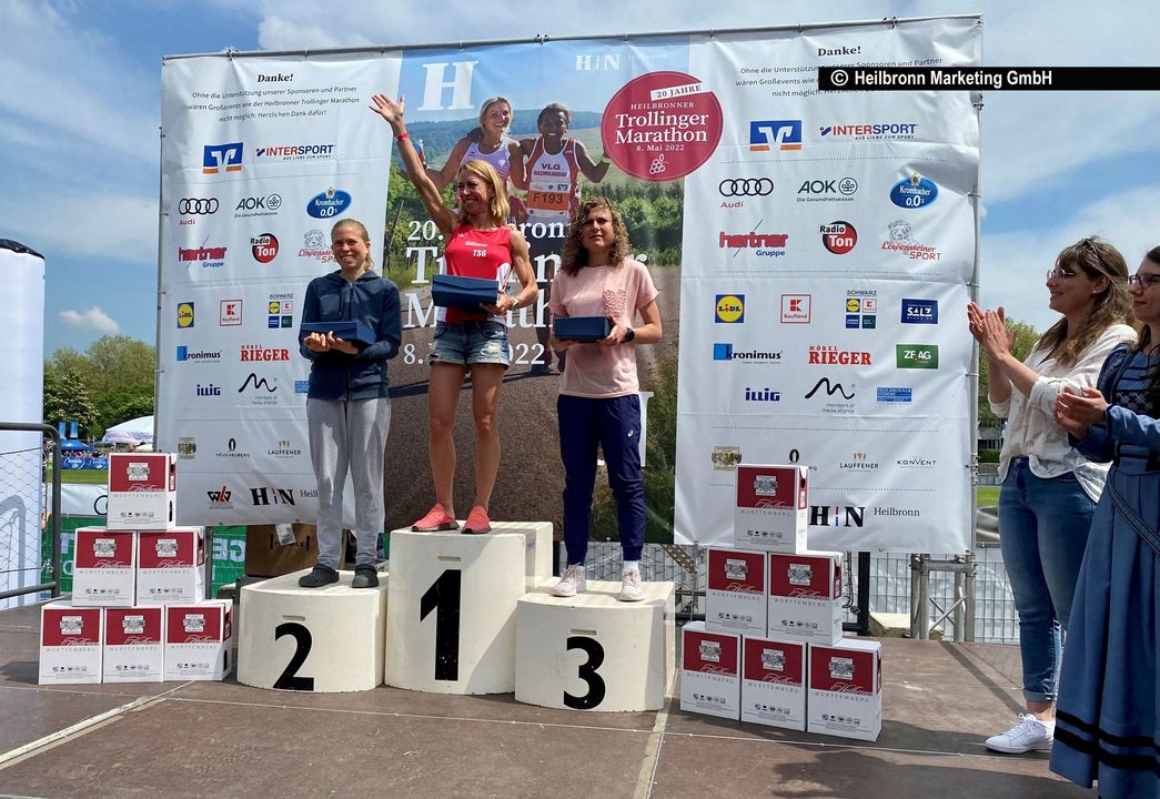 Trollinger Marathon Heilbronn am 8. Mai 2022