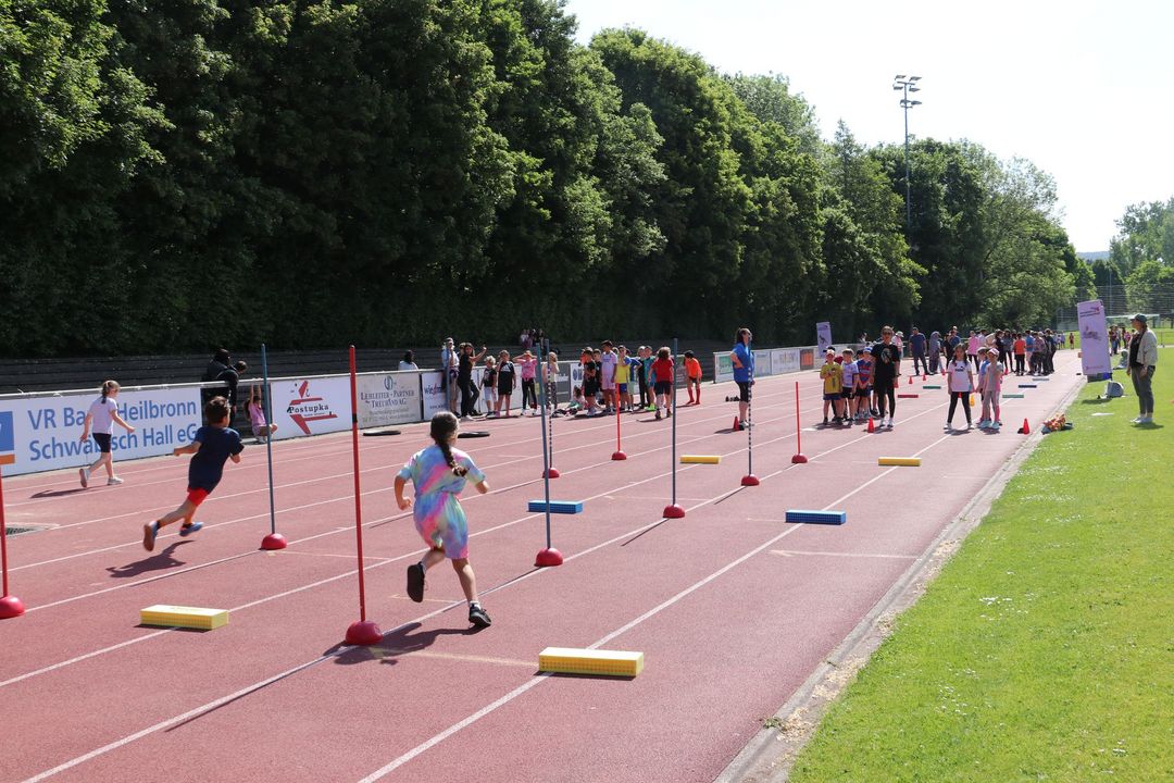Das WLV-Kinderleichtathletik-Mobil reist nach Neckarsulm und Metzingen 