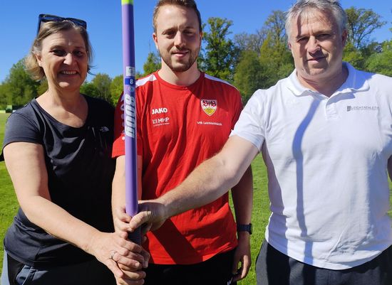 Ein junger Speerwerfer und sein Olympiatraum