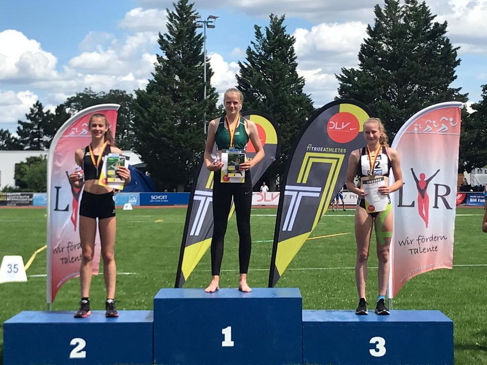 Mehrkampf-DM U16 Mainz: 2 x Gold, 1 x Silber und 2 x Bronze 