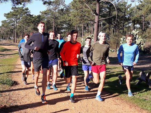 Läufer bereiten sich auf die Saison in Monte Gordo vor