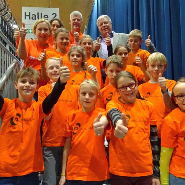 Siegerteams der VR-Talentiade treffen die Stars der Leichtathletik
