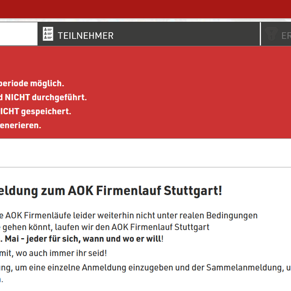 Anmeldung öffnet bald