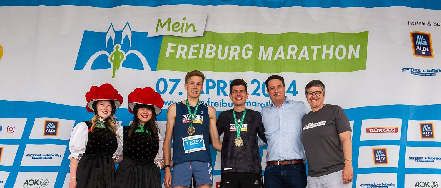 Rund 13.000 Läufer:innen aus 90 Nationen beim MEIN FREIBURG MARATHON 2024