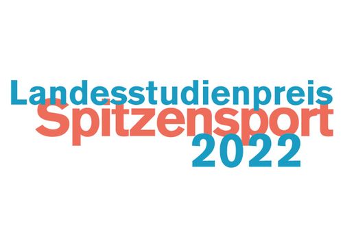 Landesstudienpreis Spitzensport 2022 ausgeschrieben