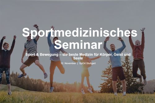 Jetzt anmelden zum Sportmedizinischen Seminar des WLSB