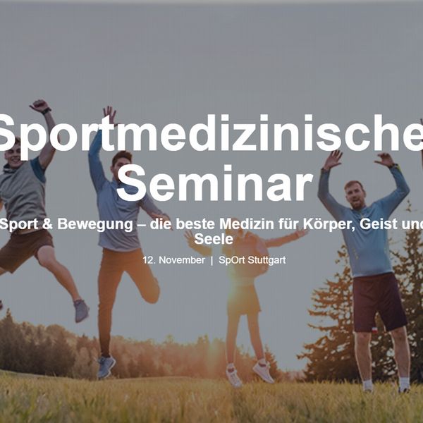 Jetzt anmelden zum Sportmedizinischen Seminar des WLSB