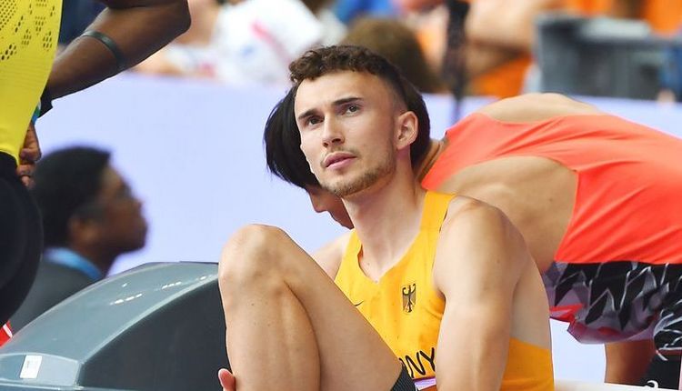 Simon Batz (MTG Mannheim) bei Olympia 2024 in Paris (Frankreich) 