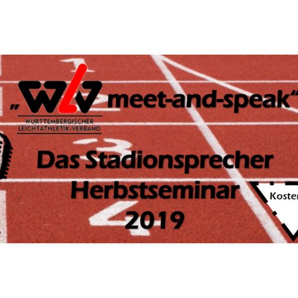 „WLV meet-and-speak“ – das Stadionsprecher Herbstseminar 2019