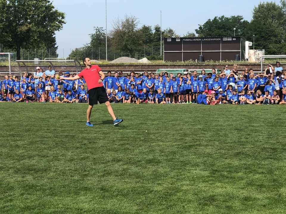 WLV Kinderleicht-Athletik VOR ORT bei strahlendem Sonnenschein in Langenargen