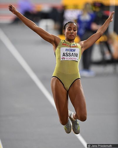 WM Tag 3: Mikaelle Assani springt knapp an Bronze vorbei