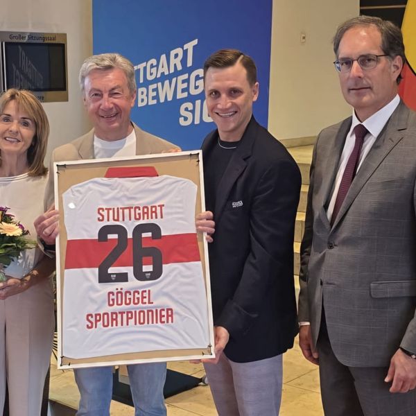 Dieter Göggel Sportpionier der Stadt Stuttgart