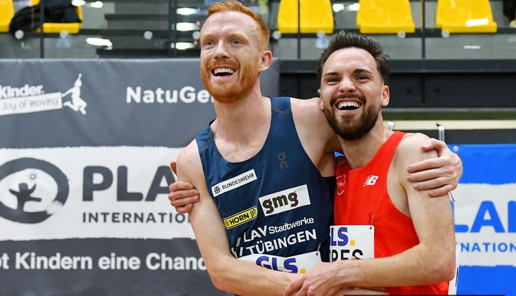 Frederik Ruppert (LAV Stadtwerke Tübingen) will wie bei der DM Halle in Dortmund im Februar erneut jubeln.