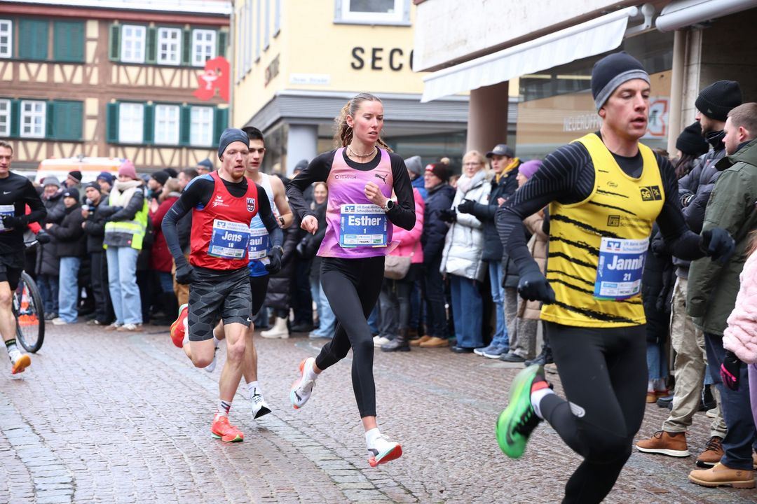 Rekorde beim traditionellen Dreikönigslauf in Schwäbisch Hall
